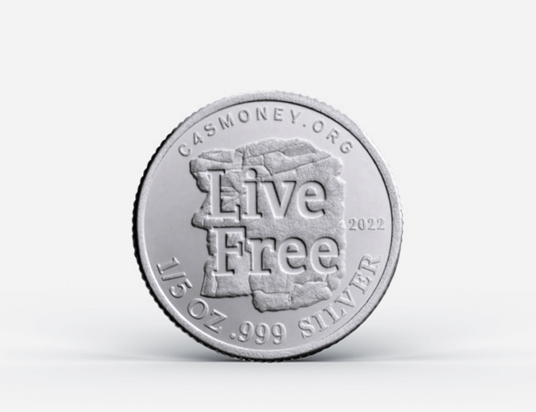 1/5th Oz C4SM Coin 2022 - Image 2