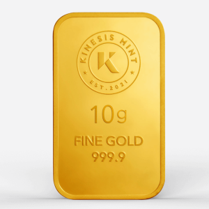 10g Kinesis Themis Gold Bar 2021