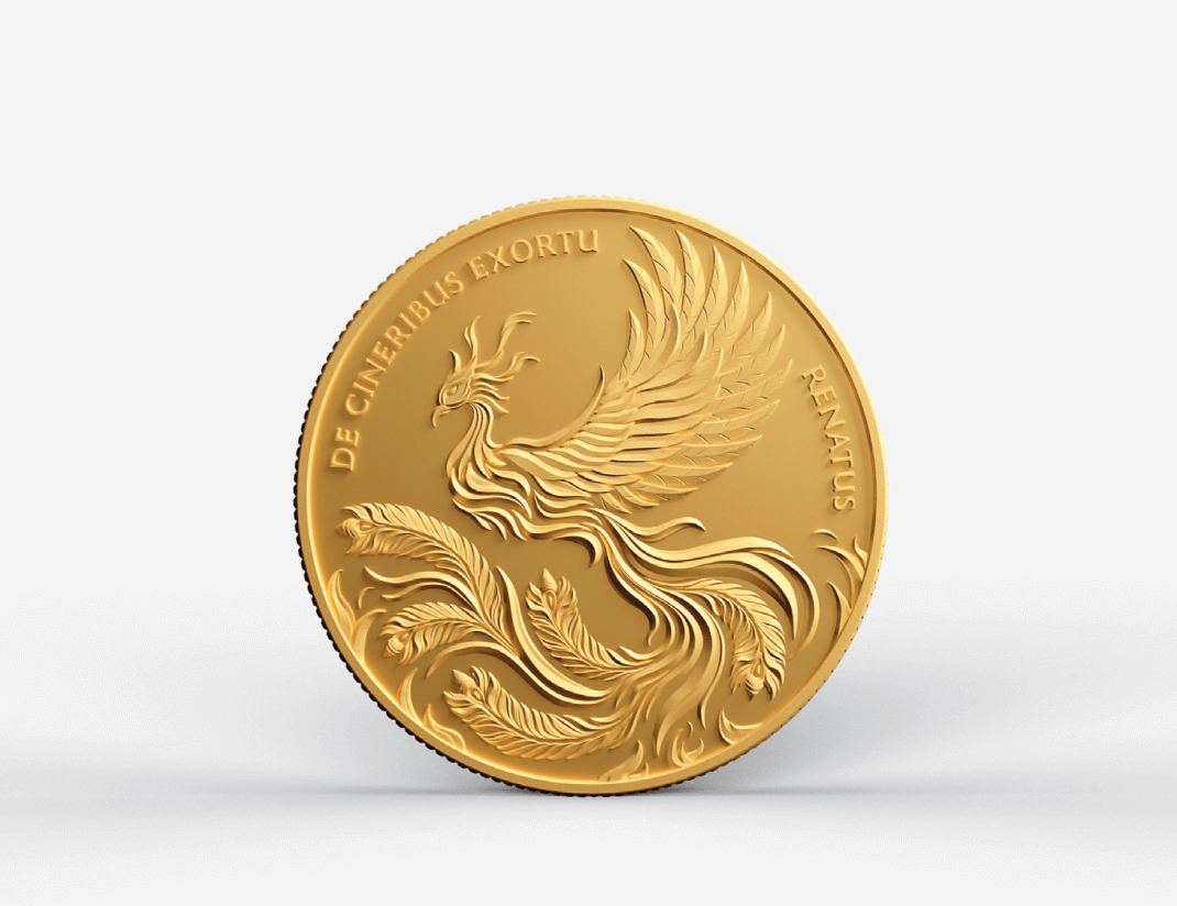 1oz Kinesis Gold Phoenix Coin 2023