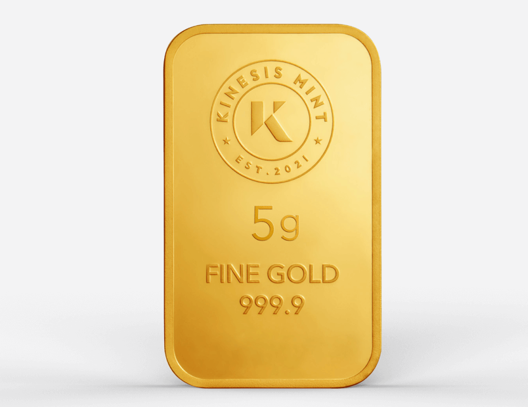 5g Kinesis Themis Gold Bar 2021